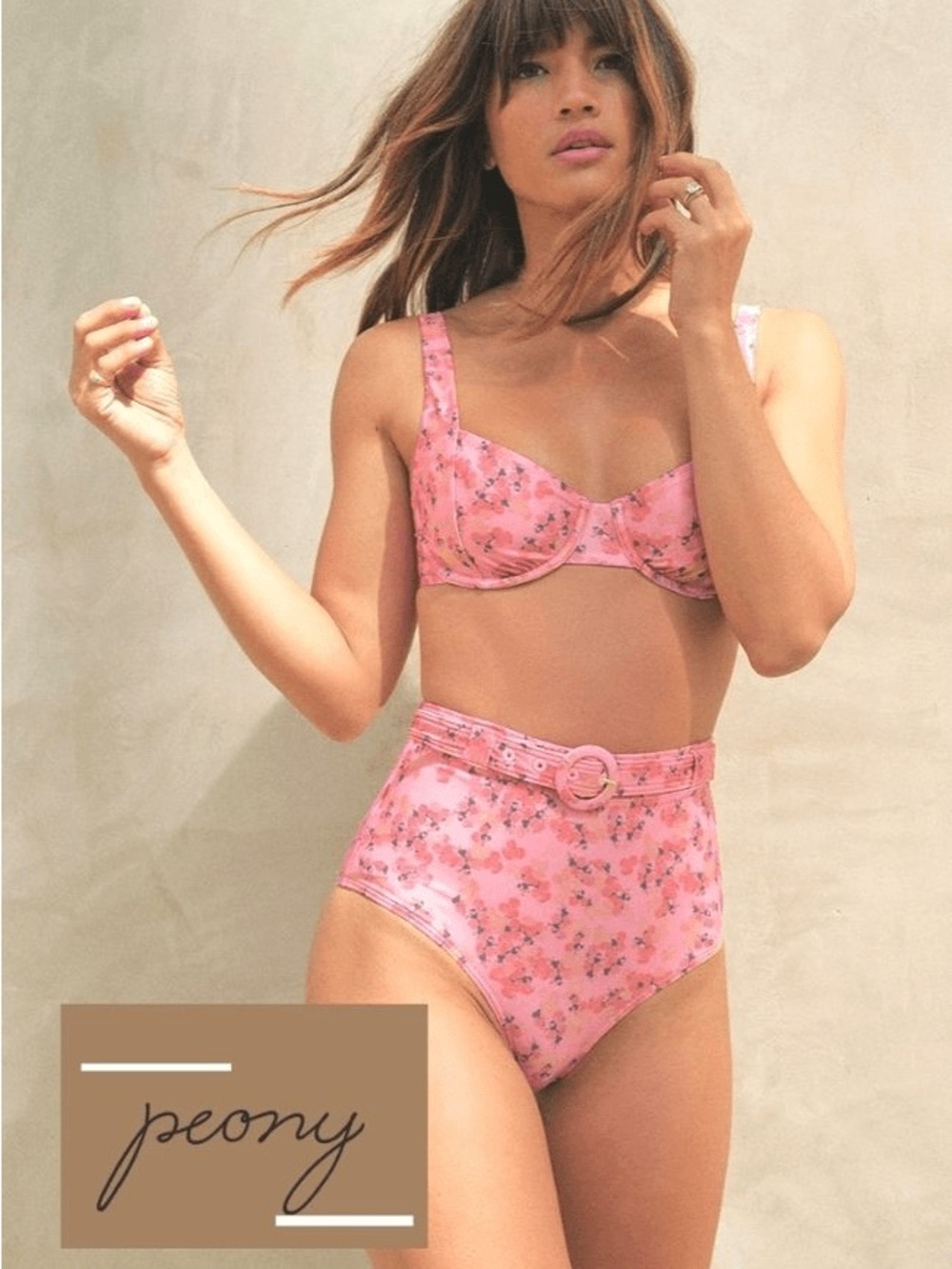 Peony bikini top NWT size 10